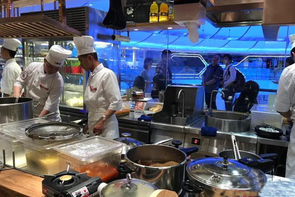 成都牧兰西北菜餐饮店香蕉视频91下载设备图片
